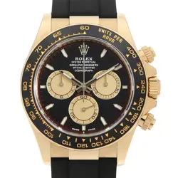 ROLEX COSMOGRAPH DAYTONA 126518LN BLACK AND GOLD RANDOM NUMBER SECOND HAND MENS