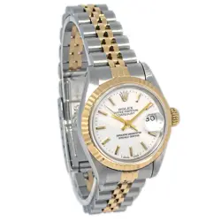 ROLEX OYSTER PERPETUAL DATEJUST 26MM REF.69173 WATCH 18KYG SS 176596