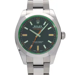 ROLEX MILGAUSS 116400GV INTENSE BLACK WATCH 682753