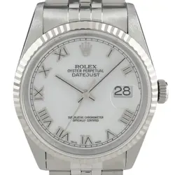 ROLEX DATEJUST 16234 WG AUTOMATIC MEN'S #BS040