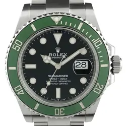 ROLEX GREEN SUBMARINER DATE 126610LV AUTOMATIC RANDOM SERIAL MEN'S #BS013