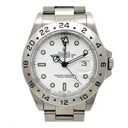 ROLEX EXPLORER II ALL TRITIUM 16570 AUTOMATIC SS MEN'S #TS024