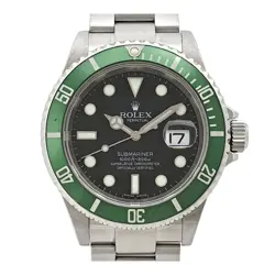 ROLEX SUBMARINER 16610LV AUTOMATIC SS MEN #TS017