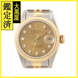 ROLEX DATEJUST X-SERIES 69173G LADIES WATCH FROM JAPAN G0725