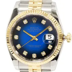 ROLEX DATEJUST 116233G MEN'S #TM010
