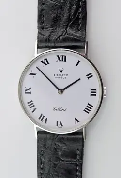 ROLEX CELLINI 18KWG REF. #3833 VERY NICE!