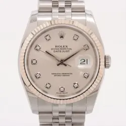 ROLEX DATEJUST 116234G SS×WG SS×WG AT SILVER-FACE