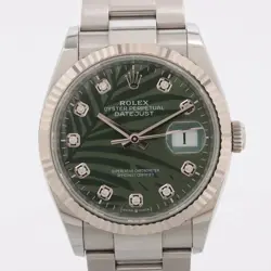 ROLEX DATEJUST 126234G SS×WG SS AT PALM DIAL