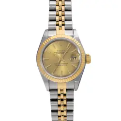 ROLEX DATEJUST 69173 CHAMPAGNE WATCH 682926