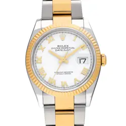 ROLEX DATEJUST 36 126233 WHITE WATCH 683080