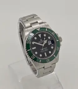 ROLEX STARBUCKS 41MM  SUBMARINER DATE STEEL 40MM 126610LV WATCH B&PS