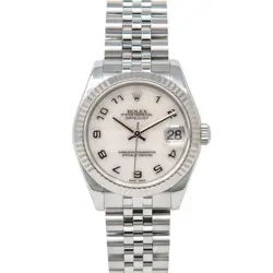 ROLEX WOMEN'S DATEJUST 31 178274 STEEL & WHITE GOLD MOTHER OF PEARL - PRE-OWNED