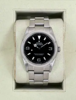 2013 ROLEX EXPLORER 36MM 114270 STAINLESS STEEL BLACK DIAL