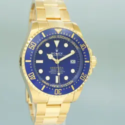 2025 NEW PAPERS Rolex Sea-Dweller Deepsea 44mm Yellow Gold 136668 Watch Box