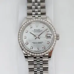 2025 NEW ROLEX 278384RBR DATEJUST 31 STEEL 18K GOLD MOP DIAMOND LADY'S WATCH
