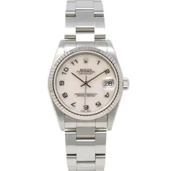 ROLEX DATEJUST 31, 78274, STEEL & WHITE GOLD, PINK MOTHER OF PEARL ARABIC DIA...