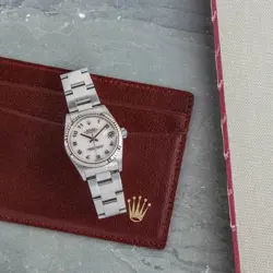 Rolex Datejust 31, 78274, Steel & White Gold, Pink Mother of Pearl Arabic Dia...