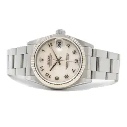 Rolex Datejust 31, 78274, Steel & White Gold, Pink Mother of Pearl Arabic Dia...