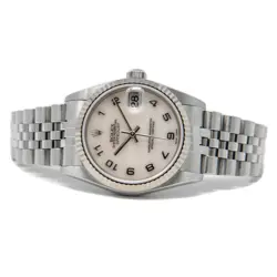 Rolex Datejust 31, 78274, Steel & White Gold, Pink Mother of Pearl Arabic Dia...