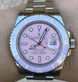 PINK BEZEL INSERT