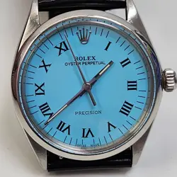 TURQUOISE STEEL WATCH