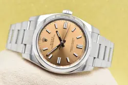 ROLEX OYSTER PERPETUAL 36MM STAINLESS STEEL WHITE GRAPE DIAL 116000 WATCH