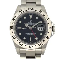 ROLEX EXPLORER 2 16570 WATCHES STAINLESS STEEL MECHANICAL AUTOMATIC BLACKD...
