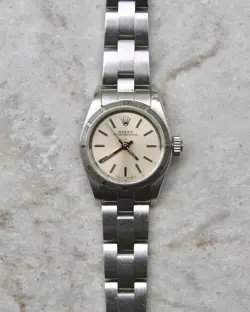 GENUINE ROLEX OYSTER PERPETUAL 67230 VINTAGE WATCH WITH PATINA