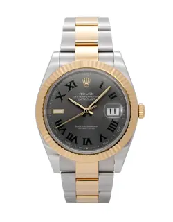 ROLEX DATEJUST 41  / WIMBLEDON DIAL  / 2022 / 126333