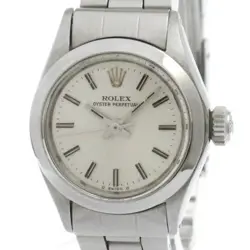 ROLEX OYSTER PERPETUAL 6718 STEEL AUTOMATIC LADIES WATCH BF583665