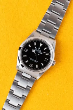 1997 Rolex Explorer 14270 with Service Paper and Pouch