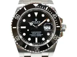 USED ROLEX SUBMARINER 116610LN BLACK CASE: 40MM MEN'S WATCH #1029015