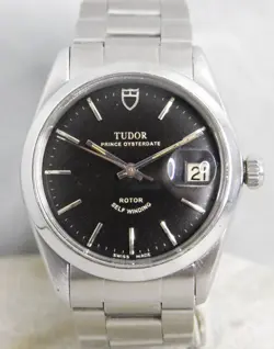 ROLEX TUDOR PRINCE OYSTERDATE 7966 VINTAGE 1966 AUTOMATIC MENS WATCH....34MM