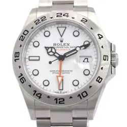 USED ROLEX EXPLORER II 226570 WHITE CASE: 42MM MEN'S WATCH #1024015