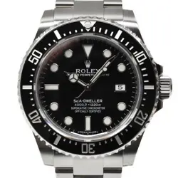 USED ROLEX SEA-DWELLER 4000 116600 BLACK CASE: 40MM MEN'S WATCH #109015