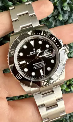 2022 ROLEX SUBMARINER DATE STAINLESS STEEL BLACK 41MM 126610LN OYSTER WATCH CARD