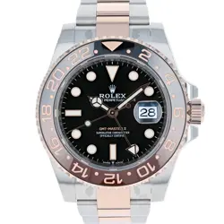 ROLEX GMT-MASTER II 126711CHNR NEW 2025 STICKERS ROOTBEER ROSE GOLD STEEL