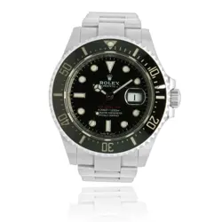 ROLEX STAINLESS STEEL 50TH ANNIVERSARY SEADWELLER 43MM