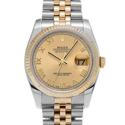 ROLEX DATEJUST 116233 CHAMPAGNE WATCH 680628