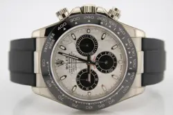 ROLEX 2020 18K WHITE GOLD DAYTONA OYSTERFLEX CUSTOM METEORITE DIAL 116519LN