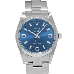 ROLEX AIR-KING 14000 BLUE WATCH 682951