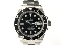 USED ROLEX SUBMARINER DATE 126610LN BLACK CASE: 41.0 MM MEN'S WATCH #1022015