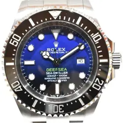 USED ROLEX DEEP SEA D BLUE 126660 BLUE CASE: 44MM MEN'S WATCH #1015015