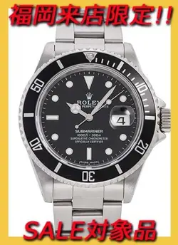 ROLEX SUBMARINER DATE 16610 #K405