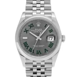 ROLEX DATEJUST 36 126200 SLATE WATCH 681725