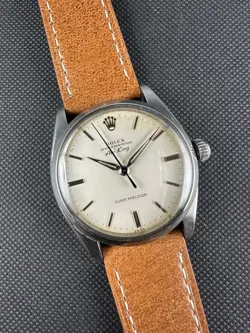 ROLEX AIR KING SUPER PRECISION 1958 VINTAGE 5500 WATCH