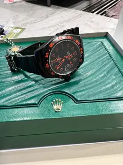 2024 ROLEX SUBMARINER STEEL BLACK DIAL WITH BLACK BRACELET WITH PAPERS