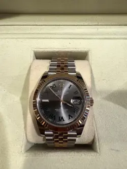 ROLEX 126331 DATEJUST 41 OYSTER, 41 MM, OYSTERSTEEL AND EVEROSE GOLD