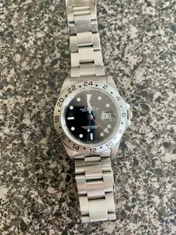 ROLEX EXPLORER II BLACK DIAL 40MM 16570 MEN'S
