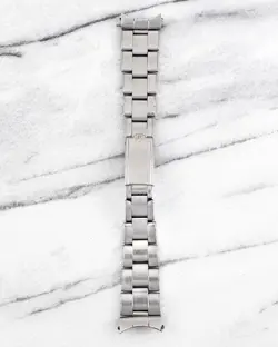 VINTAGE ROLEX RIVET OYSTER BRACELET 1966 19MM LUG STAINLESS STEEL